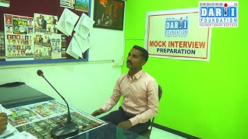दर्जी फाऊंडेशन जळगांव PSI 2019 MOCK INTERVIEW PREPARATION BY PROF. GOPAL DARJI & OFFICERS -N-43