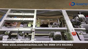 Automatic Wooden Round Broom Stick Head Threading Machine