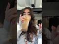 “Can I have a cookie butter iced latte with cookie butter cold foam and cookie crumbs”😋 #shorts