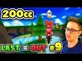 Mario Kart Wii 200cc KO - You're LAST, You LOSE! #9