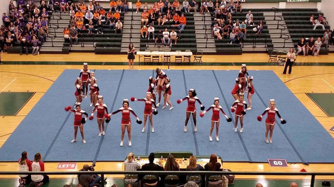 Patriot High School at The Prince William All County Cheer Competition