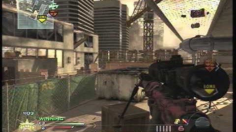 MW2 - 1v5 Clutch with Sniper