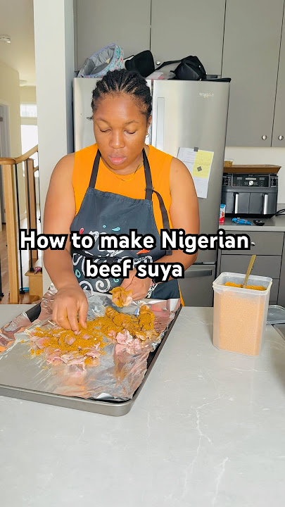 How to make Nigerian beef suya