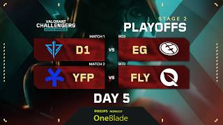 D1 vs EG | YFP vs FLY | VALORANT Challengers NA | Week 7 Day 1 | Playoffs | Stage 2 screenshot 2