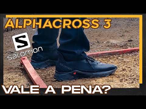 SALOMON ALPHACROSS 3 SHOES | UNBOXING AND REVIEW | THABEL STORE | SIDE R