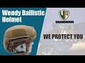 Performance of Wendy Ballistic helmet Brown