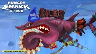 Hungry Shark World Android Gameplay Ep 1 - HELICOPRION screenshot 4