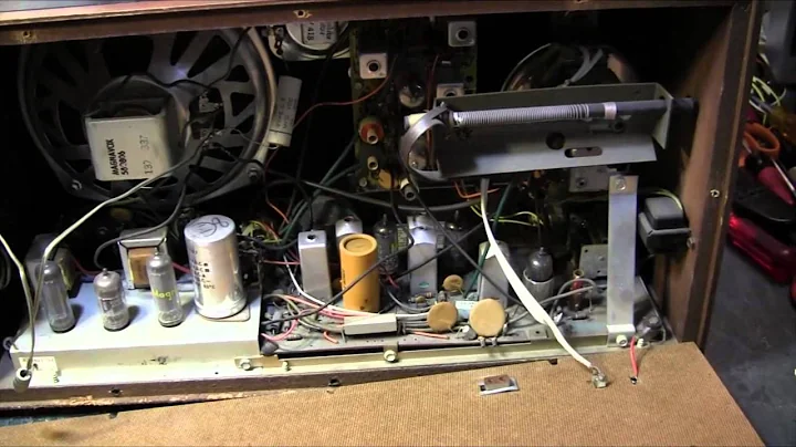 Antique Vintage MAGNAVOX OFM-022 TUBE Mid Century Modern Stereo RADIO - Tech Talk With Paul and Al