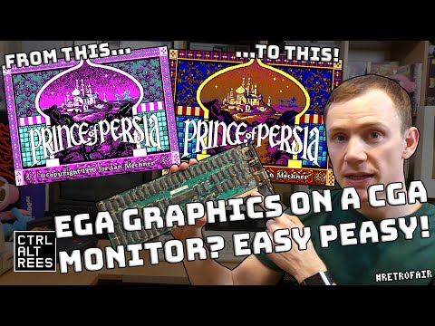 EGA Graphics On