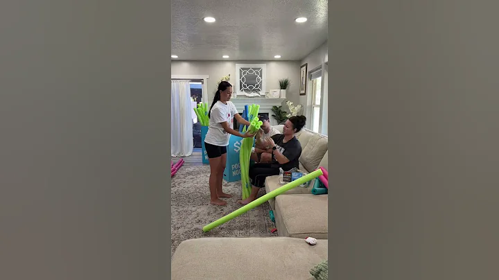 The palm trees already look SO cute!! #birthdaydecor