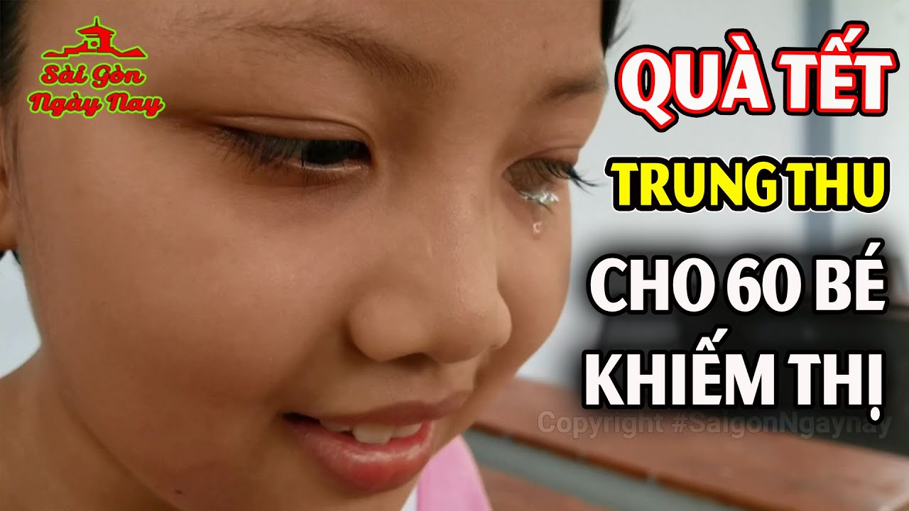 Tặng Quà Tết Trung Thu cho các bé khiếm thị Mái Ấm Nhật Hồng #SGNN