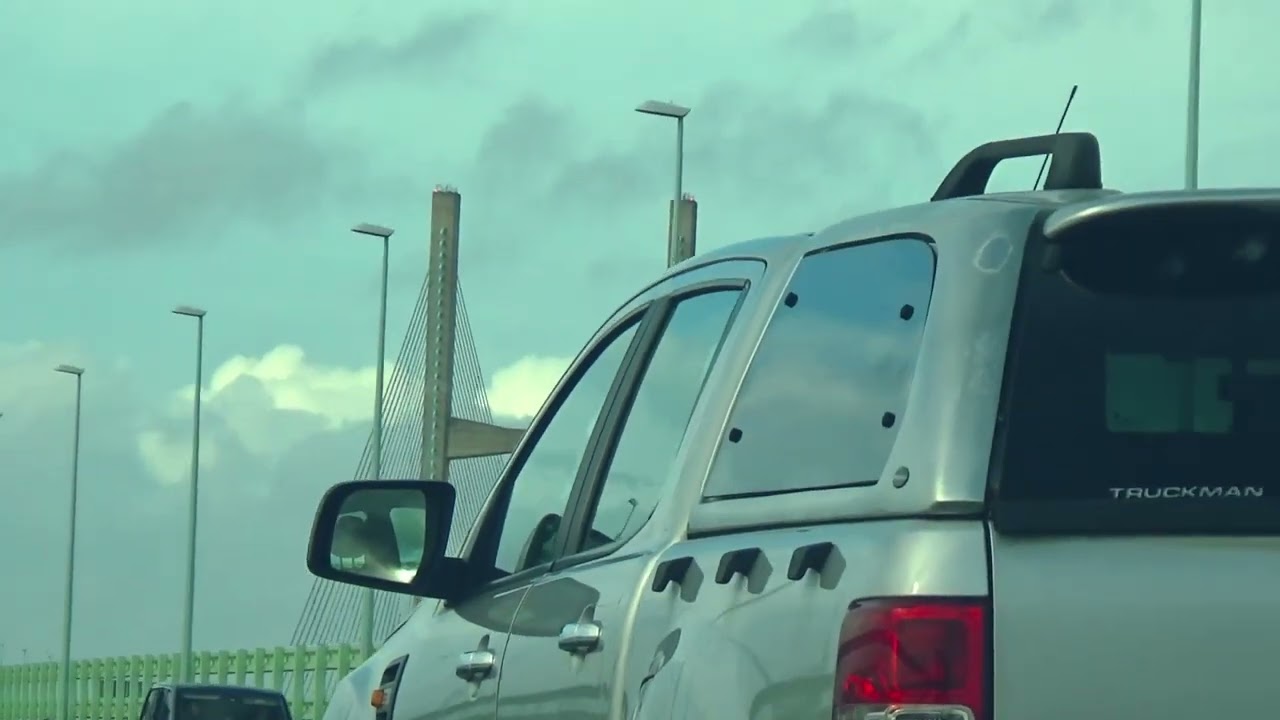 Driving M5 and M4 | Crossing the Severn Bridge to Wales UK