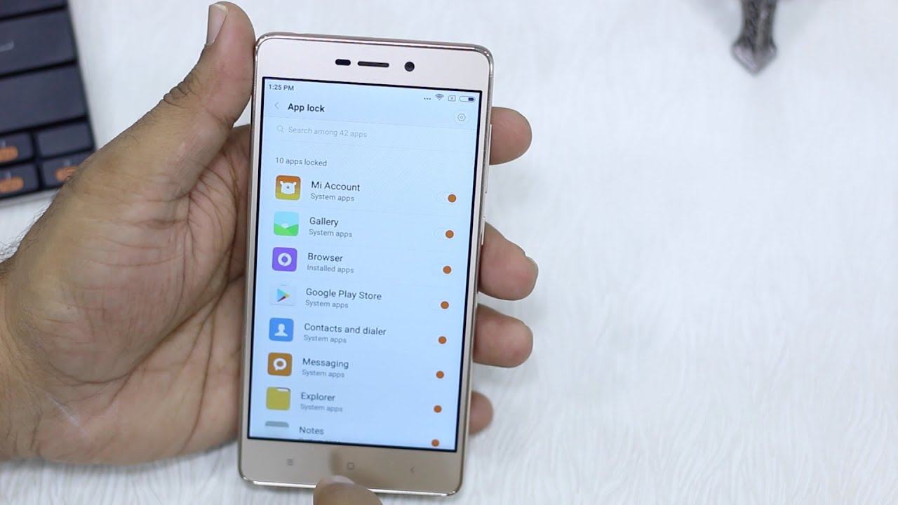 Кнопки Redmi 3s