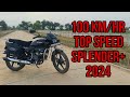 Top Speed Of Splender Plus Bike ll Hero Bike ll