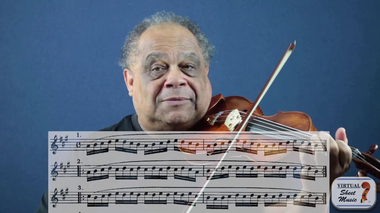 Exploring One Finger Scales on the violin - Violin Lesson