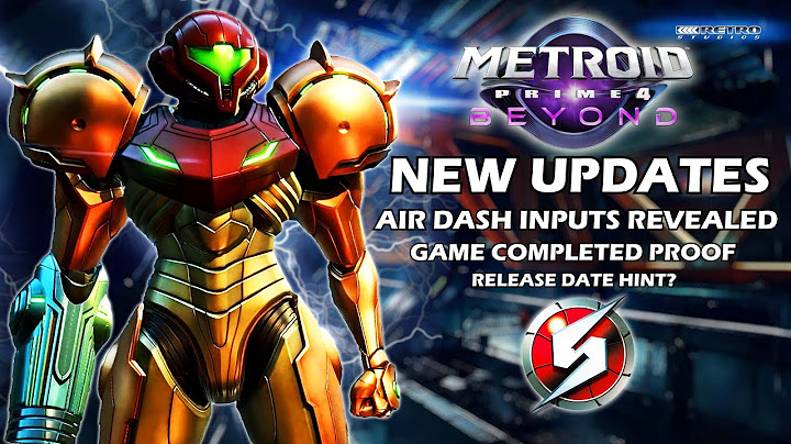NEW Metroid Prime 4 Updates: Air Dash Inputs Revealed + Game Is Completed Proof & Release Date Hint?