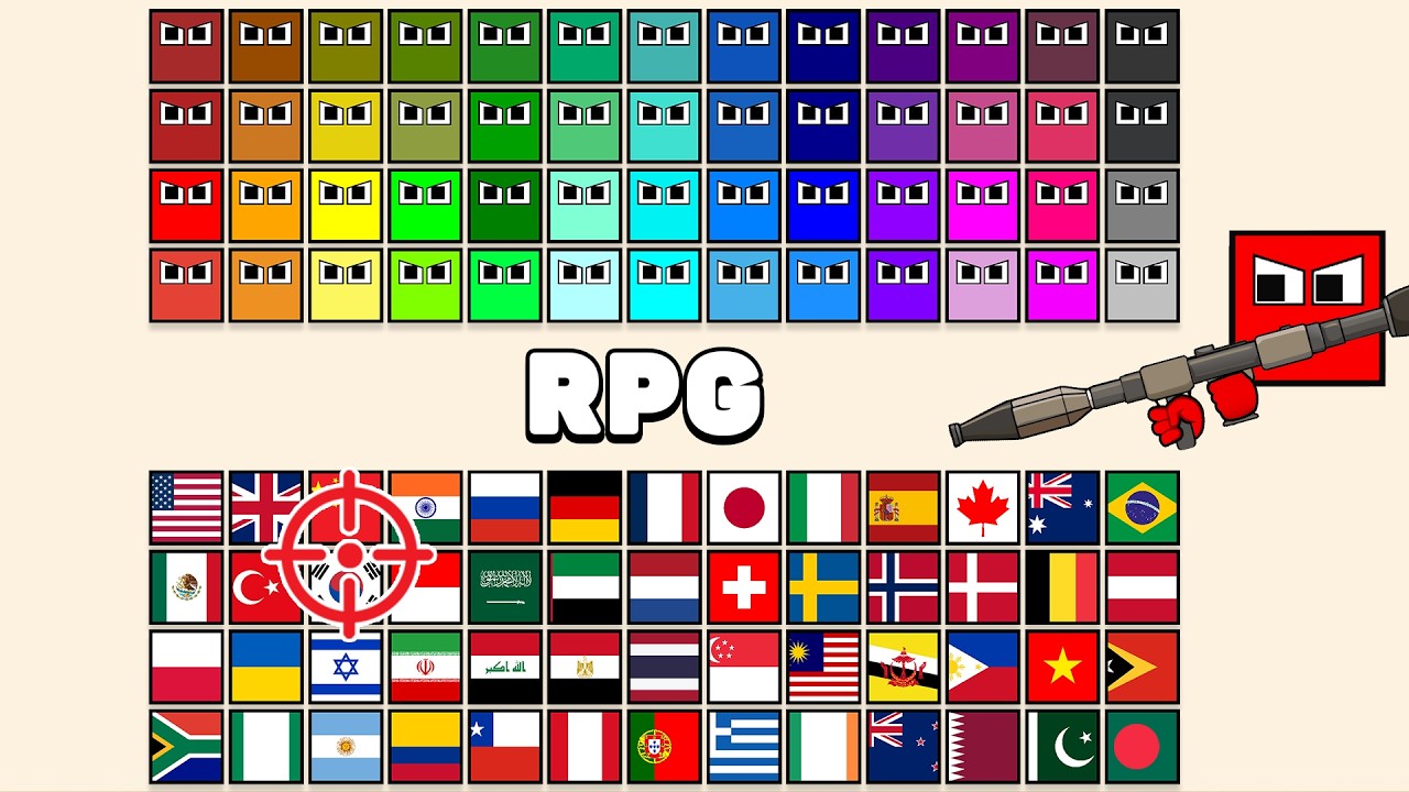 RPG Arena #2 - 100 Square vs 100 Country, One RPG, Broken Map | Square League