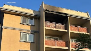 1 killed, 3 injured following 2-alarm apartment fire in Fremont, authorities say