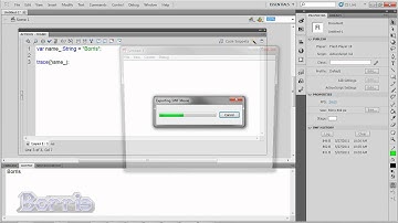 Flash CS4/CS5 ActionScript Tutorial: Trace Statement