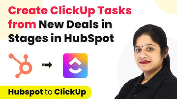 How to Create ClickUp Tasks when Deal Stage is Updated in HubSpot - Hubspot ClickUp Integration