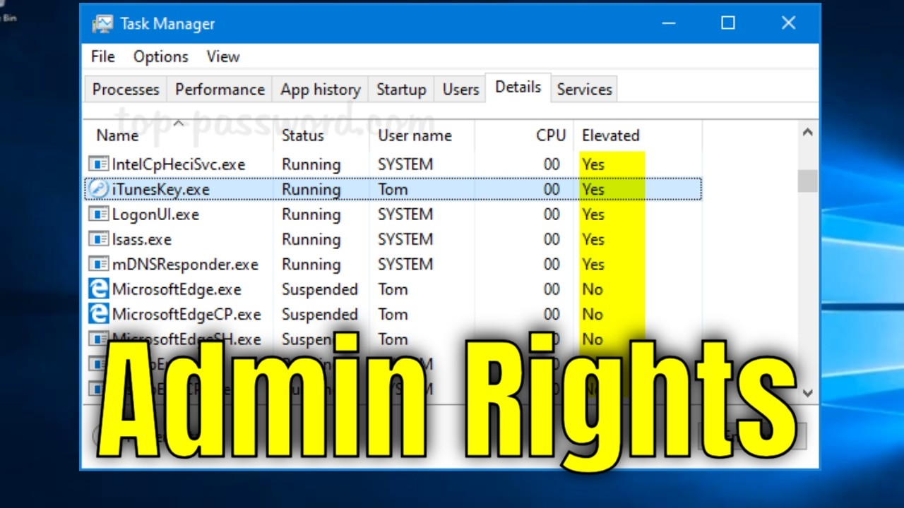 How to Check if a Process Is Running With Admin Privileges in Windows ...