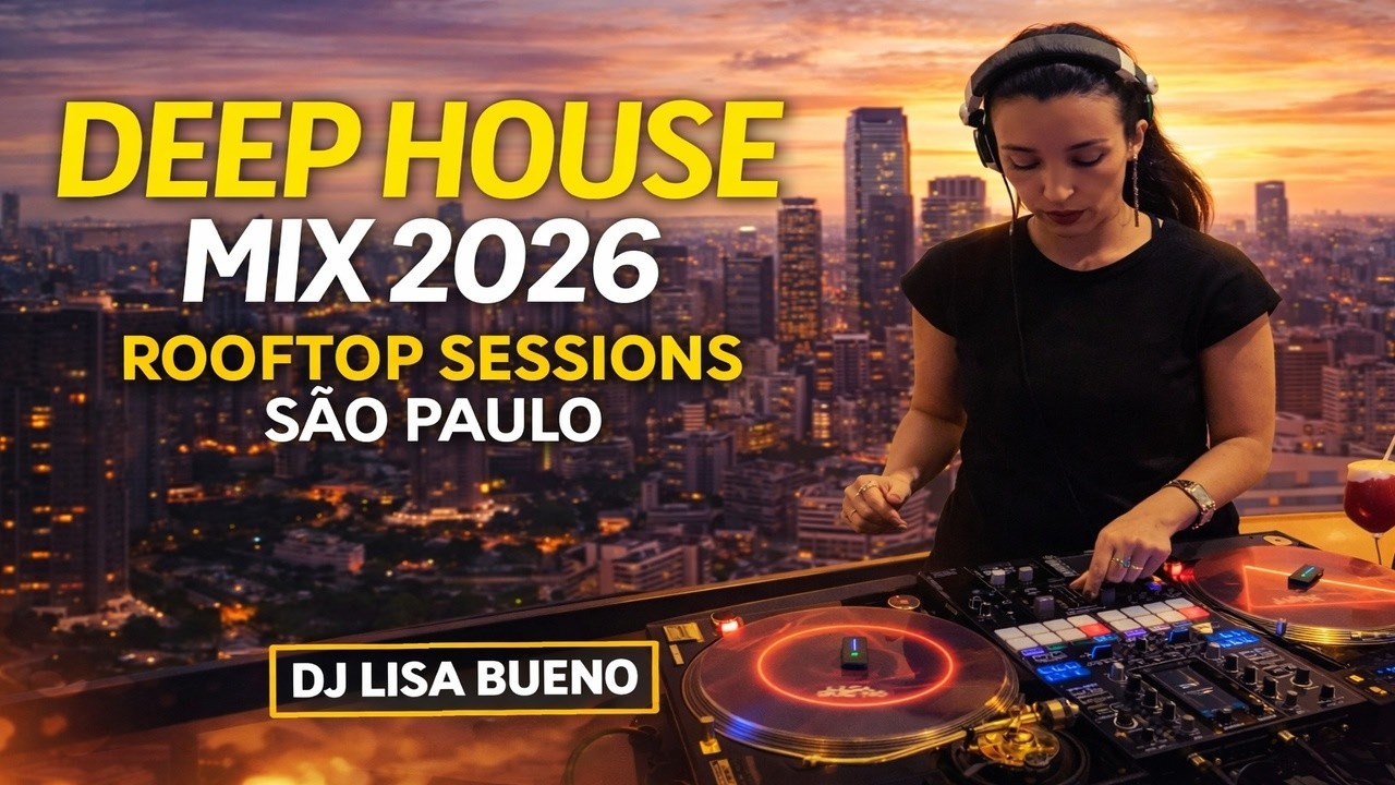 Deep House Mix 2026 – Rooftop Sessions | São Paulo | DJ Lisa Bueno