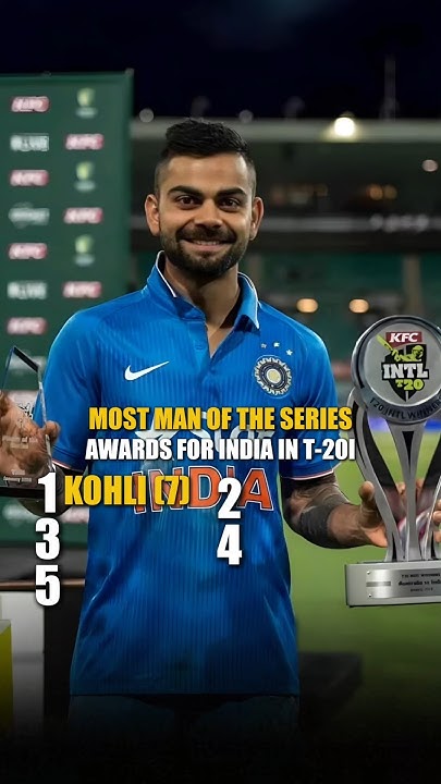 Most Man Of The Series In Test For India Most Man of the Series Awards for India in T-20i #t20 #t20worldcup #