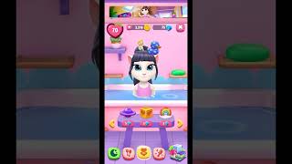 😂😂Playing With Duck #257 | My Talking Angela 2 | #shorts #funwithangela 🤣😂