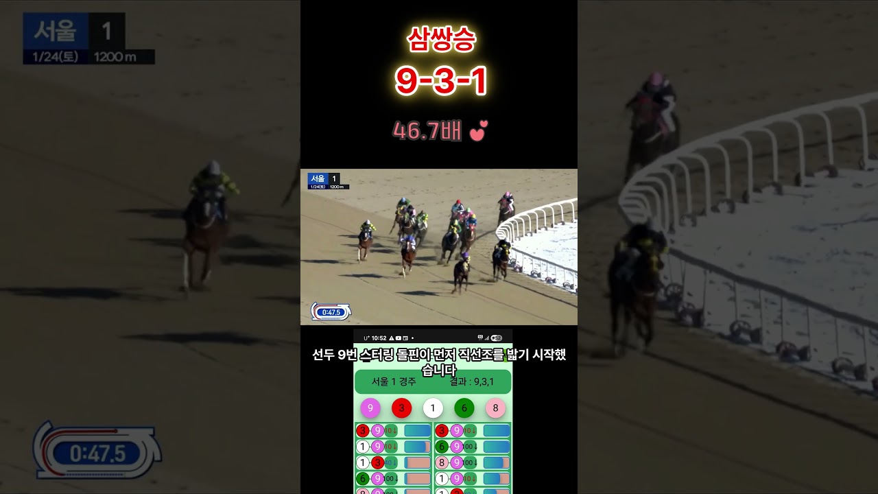 서울1경주(1/24)#short