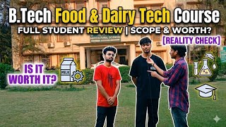 BHU B.Tech Food & Dairy Tech: Placements, Salary & Scope 🎓| Student Review✅