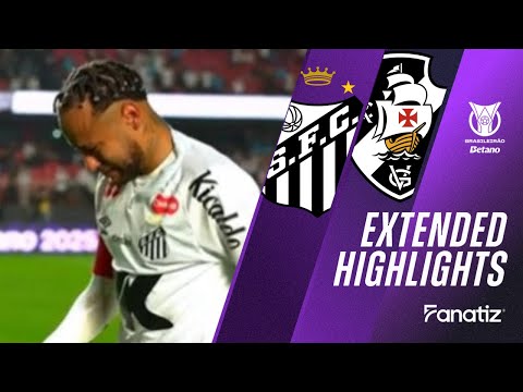 Santos vs Vasco da Gama 0-6 | Game Highlights | #Brasileirao2025 Santos vs Vasco da Gama 0-6 | Game Highlights | #Brasileirao2025 Thumbnail