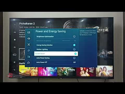 How Tot Turn On Off Screen Saver In Samsung Crystal 4K Uhd Smart Tv