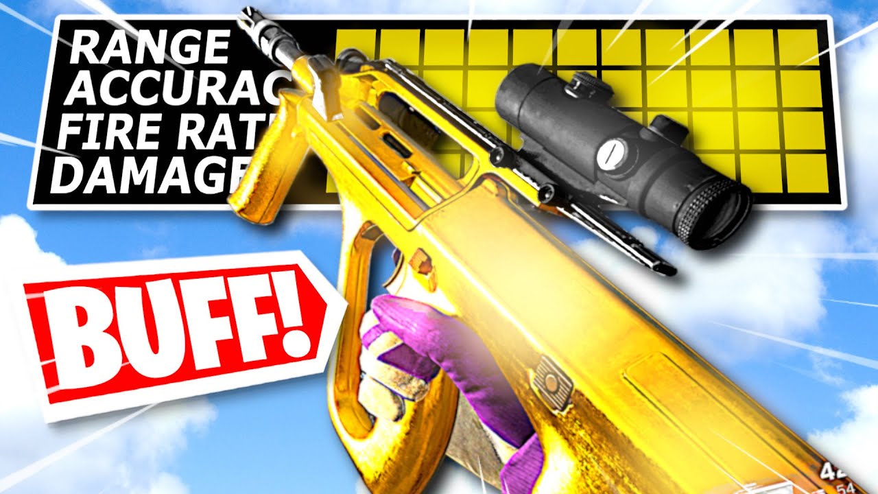 the *BUFFED* AUG in WARZONE SEASON 2! (BEST AUG CLASS SETUP) Cold War