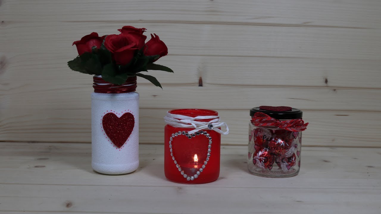 Manualidades de San Valentín decoración | Manualidades, image size:1280x720