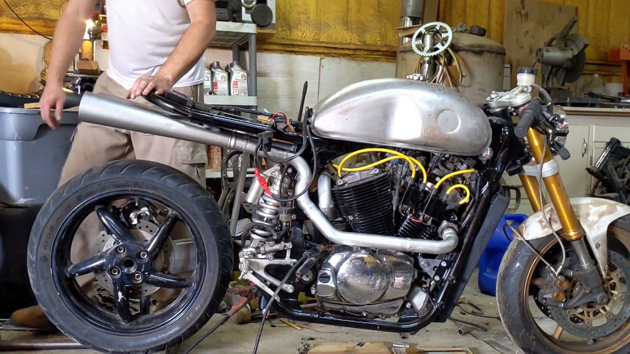 Honda Shadow 750 | Page 5 | Custom Fighters - Custom Streetfighter  Motorcycle Forum, image size:1280x720