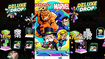 Monopoly Go | Peg-E 1300CHIP X100 PRIZE DROP | FANTASTIC 4 DELUXE DROP #pets #monopolygo @monopolygo