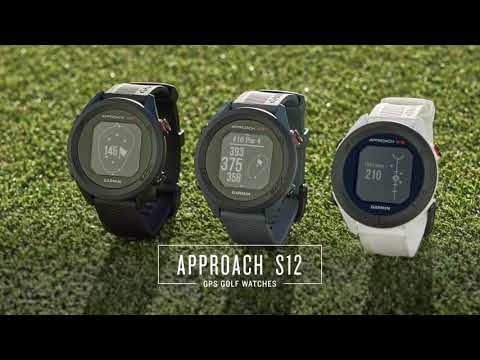 Garmin Approach S12, Easy-to-Use GPS Golf Watch, 42k+ Preloaded Courses