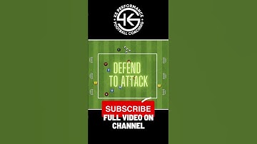 Defend To Attack Transition #soccer #football