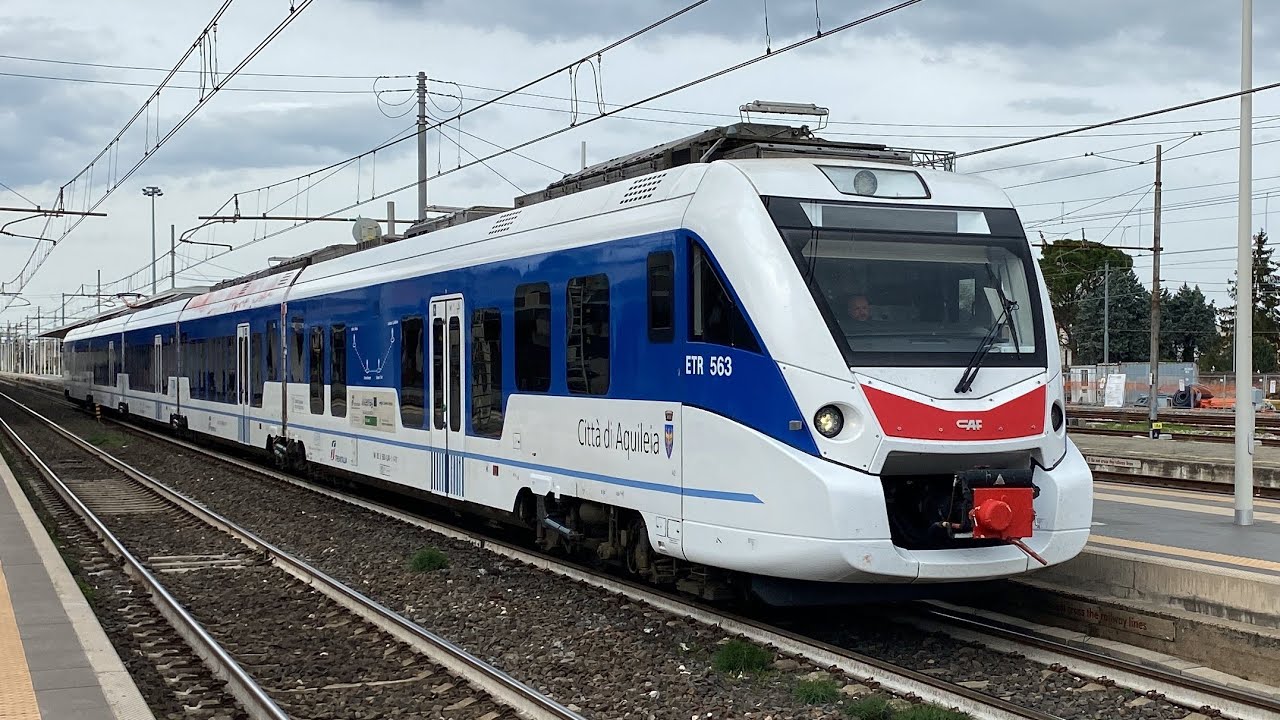 TRENI PASSEGGERI E MERCI VELOCI di ogni tipo alla stazione di Faenza!