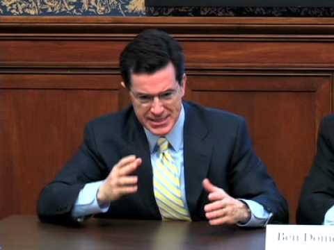 Stephen Colbert is a Republican Press Secretary