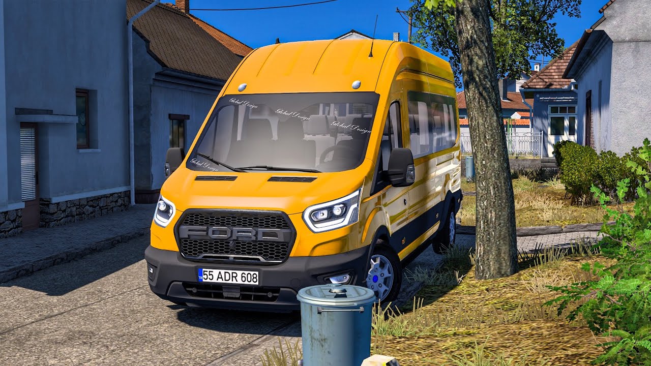 Ford Transit 2021 | ETS2 1.54 Bus mods