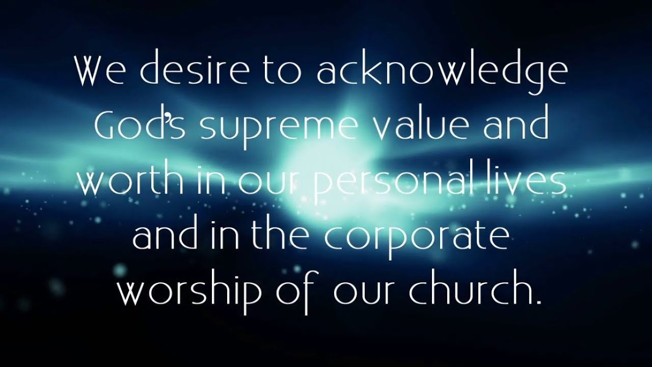 Core Values: Worship, Prayer, and Praise - True Worship - YouTube