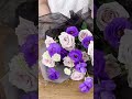 There are so many people in this world, how lucky we are to have us  #Purple bouquet #Bouquet packa