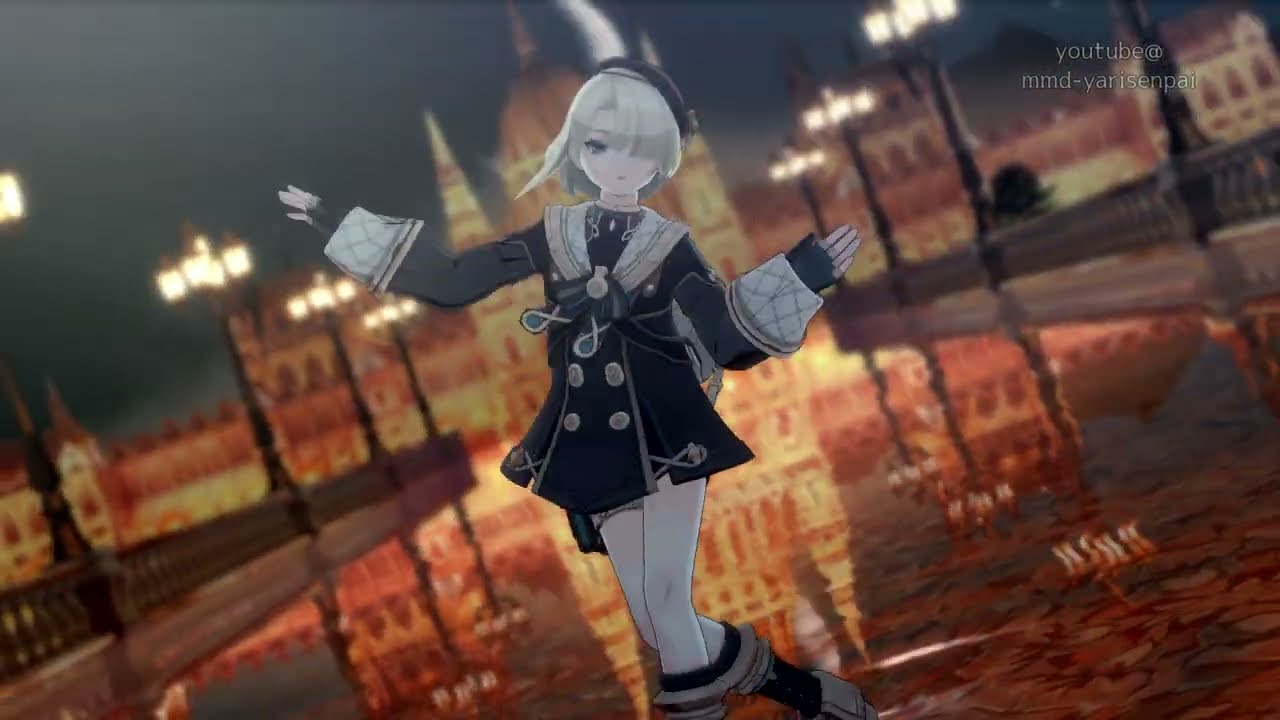 【Genshin Impact 原神MMD】蜜月アン・ドゥ・トロワ【フレミネ／Freminet】