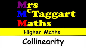 Higher maths straight line - collinearity