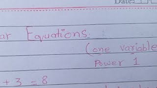 Rules to Solve Linear Equations | Step by Step | Class 6–9