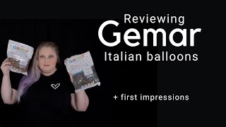 Reviewing Gemar Balloons | Gemar Balloon First Impressions & Review