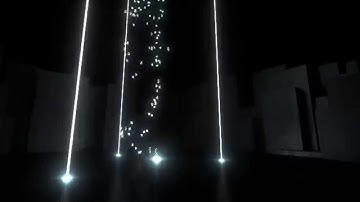 "Beacon" Particle Music Visualizer (Audiovis #2)