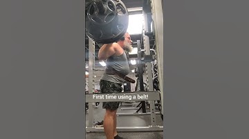 Paused ATG Squats Work: 265 x 3 final set