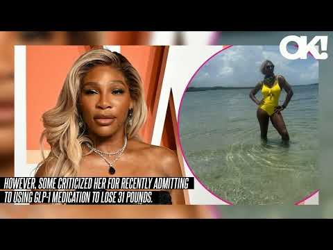 Serena Williams Flaunts 31-Pound Weight Loss in Yellow Swimsuit After Revealing Use of GLP-1 Drug: P